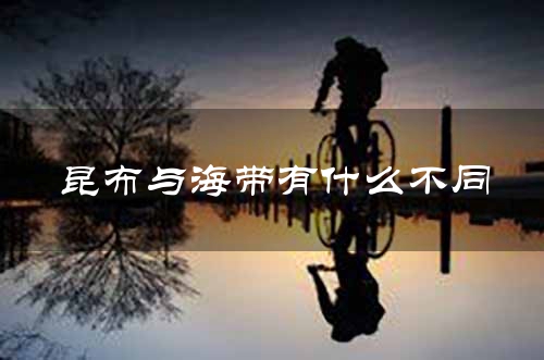 昆布与海带有什么不同