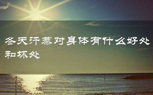 冬天汗蒸对身体有什么好处和坏处