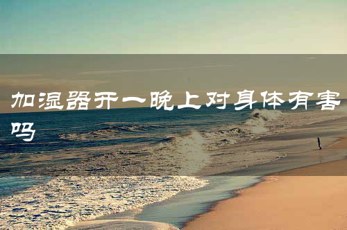 加湿器开一晚上对身体有害吗